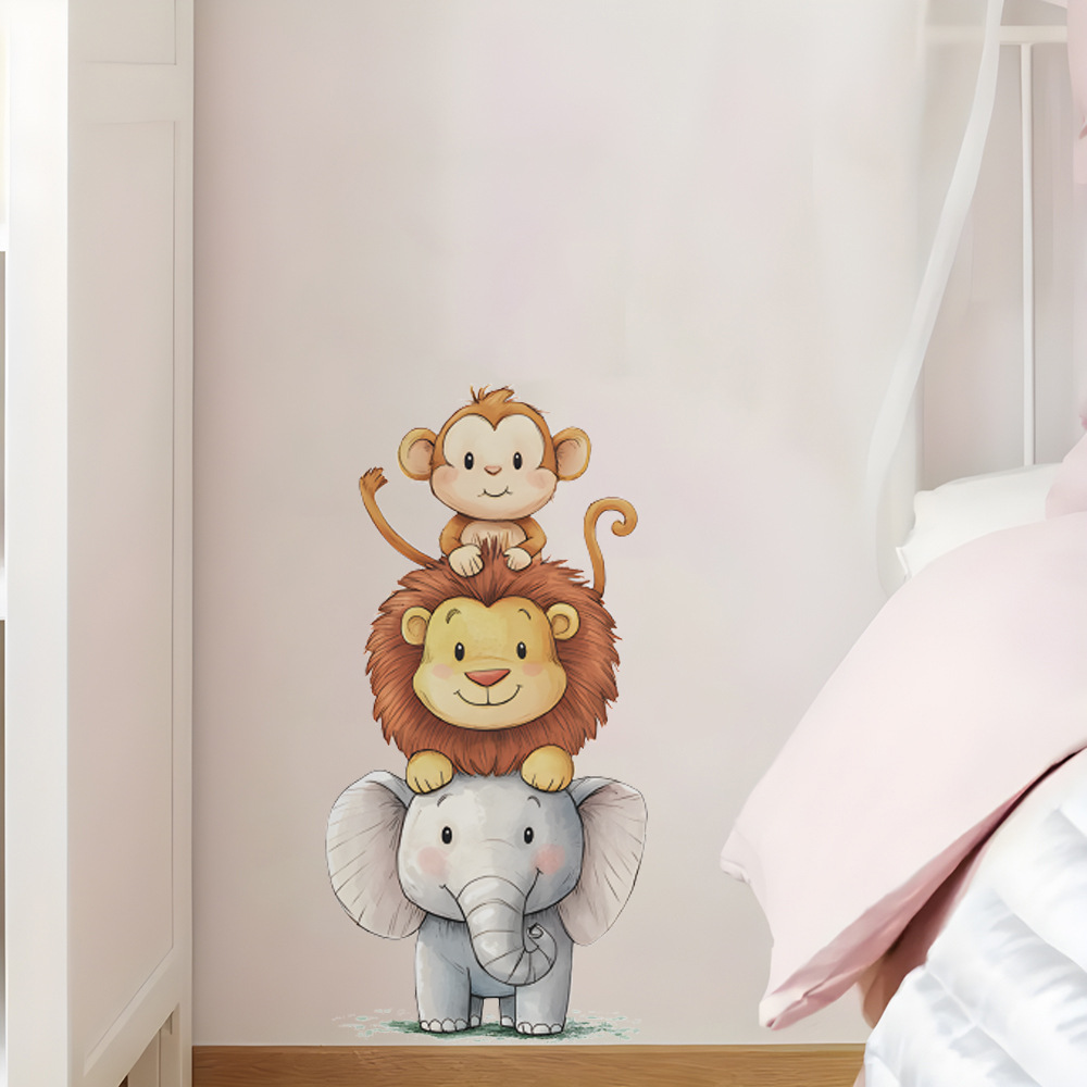 Baby Nursery Items - Cute Forest Animals Wall Stickers for