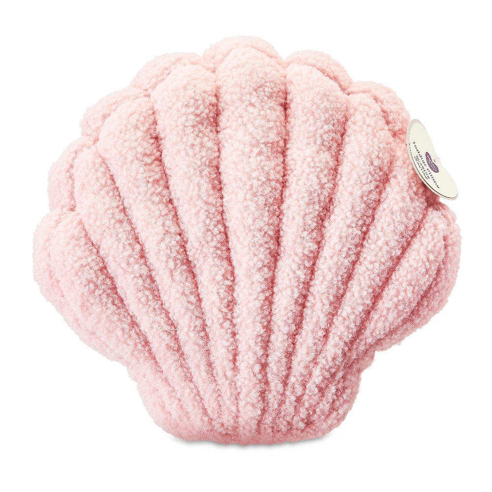 Baby Nursery Ideas Girl - Adorable Soft Plush Seashell Shaped Pillow