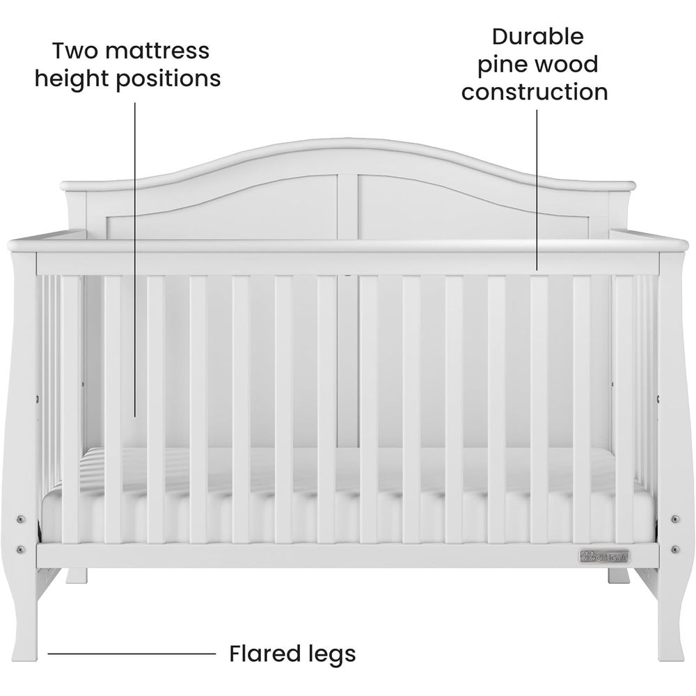 4-in-1 Convertible Crib Set fo – обзор и цена Convertible Crib Set