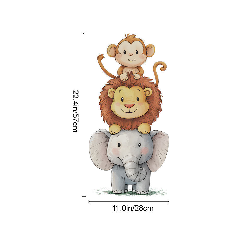 Cute Forest Animals Wall Stick – обзор и цена Baby Nursery Items