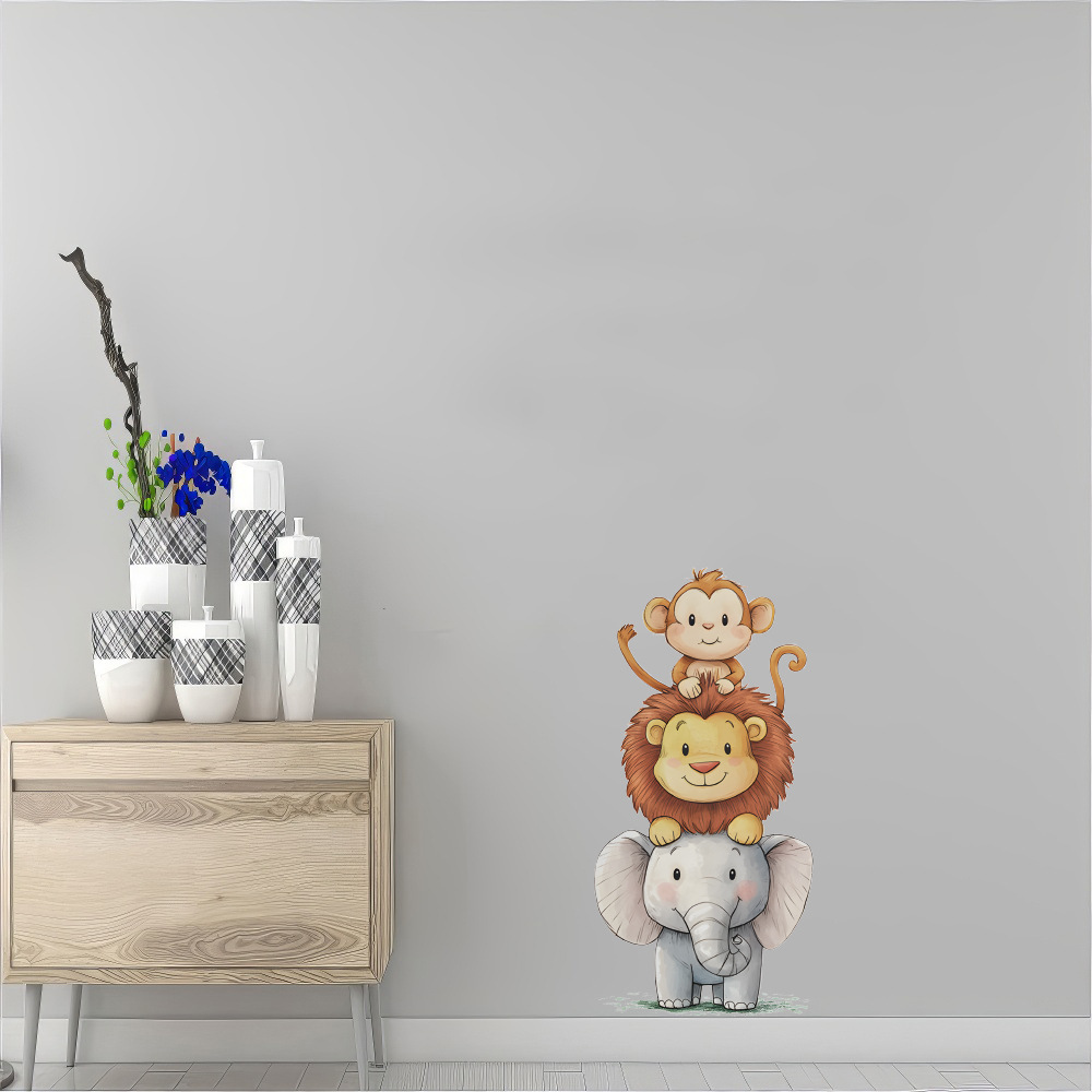 Cute Forest Animals Wall Stick – обзор и цена Baby Nursery Items