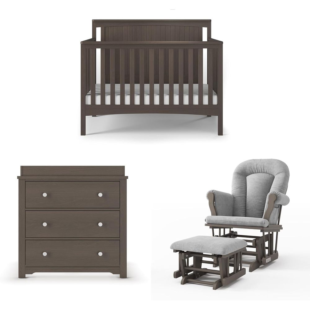 Scout 3-Piece Nursery Set, Inc – обзор и цена Convertible Crib Set