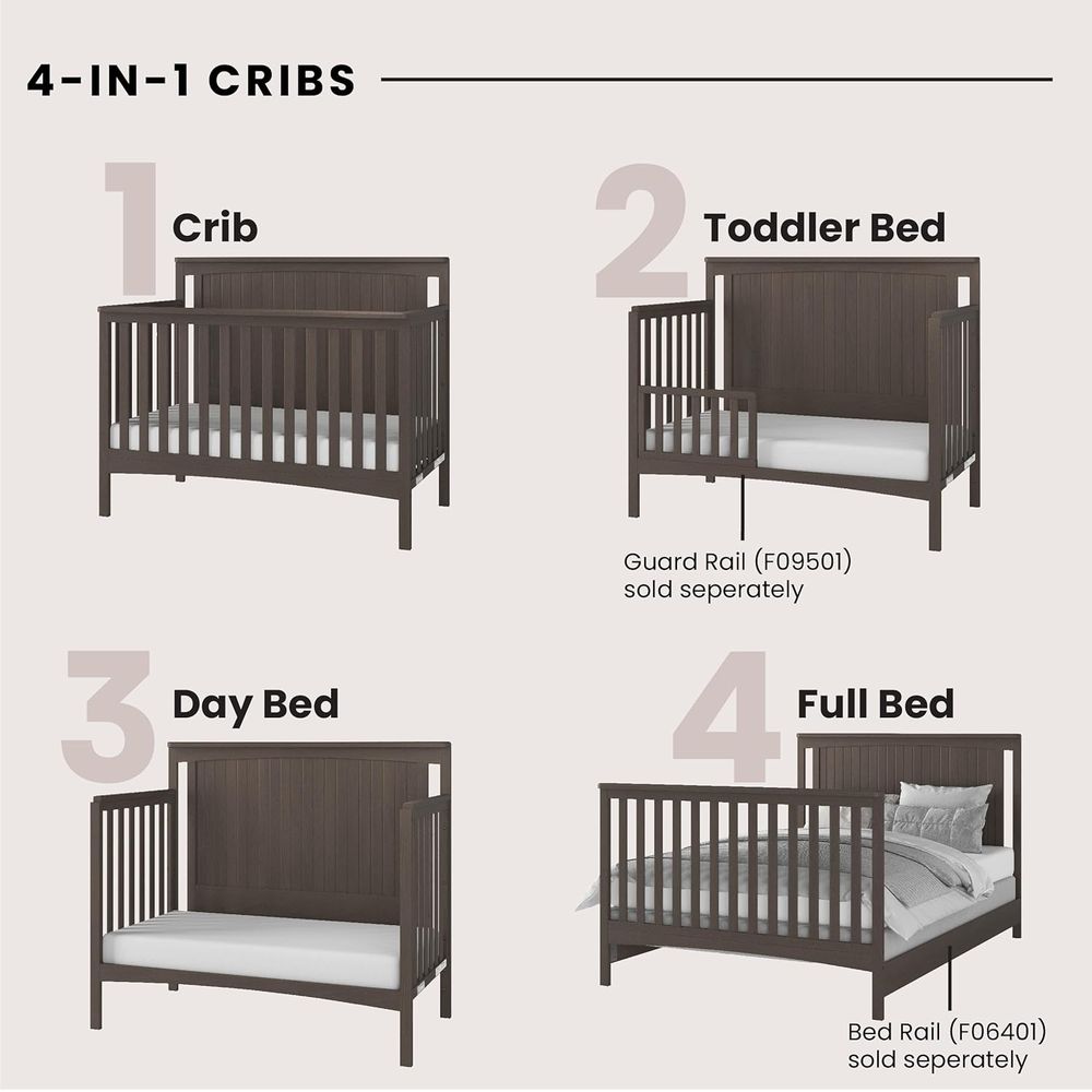 Scout 3-Piece Nursery Set, Inc – обзор и цена Convertible Crib Set