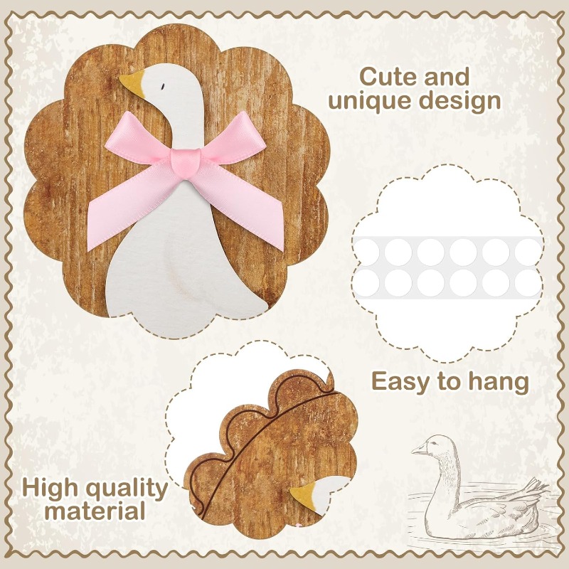 Whimsical Vintage Wooden Goose – обзор и цена Baby Nursery Vintage Decor