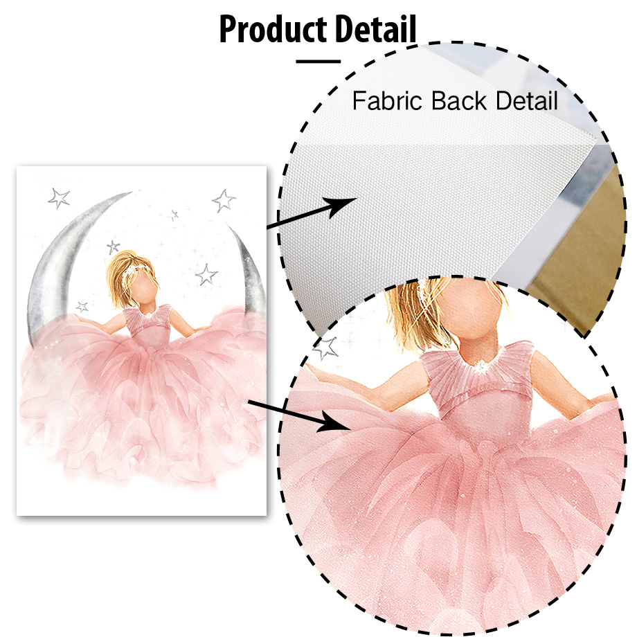 Pink Angel Girl Sun Moon Cloud – обзор и цена Baby Nursery Modern