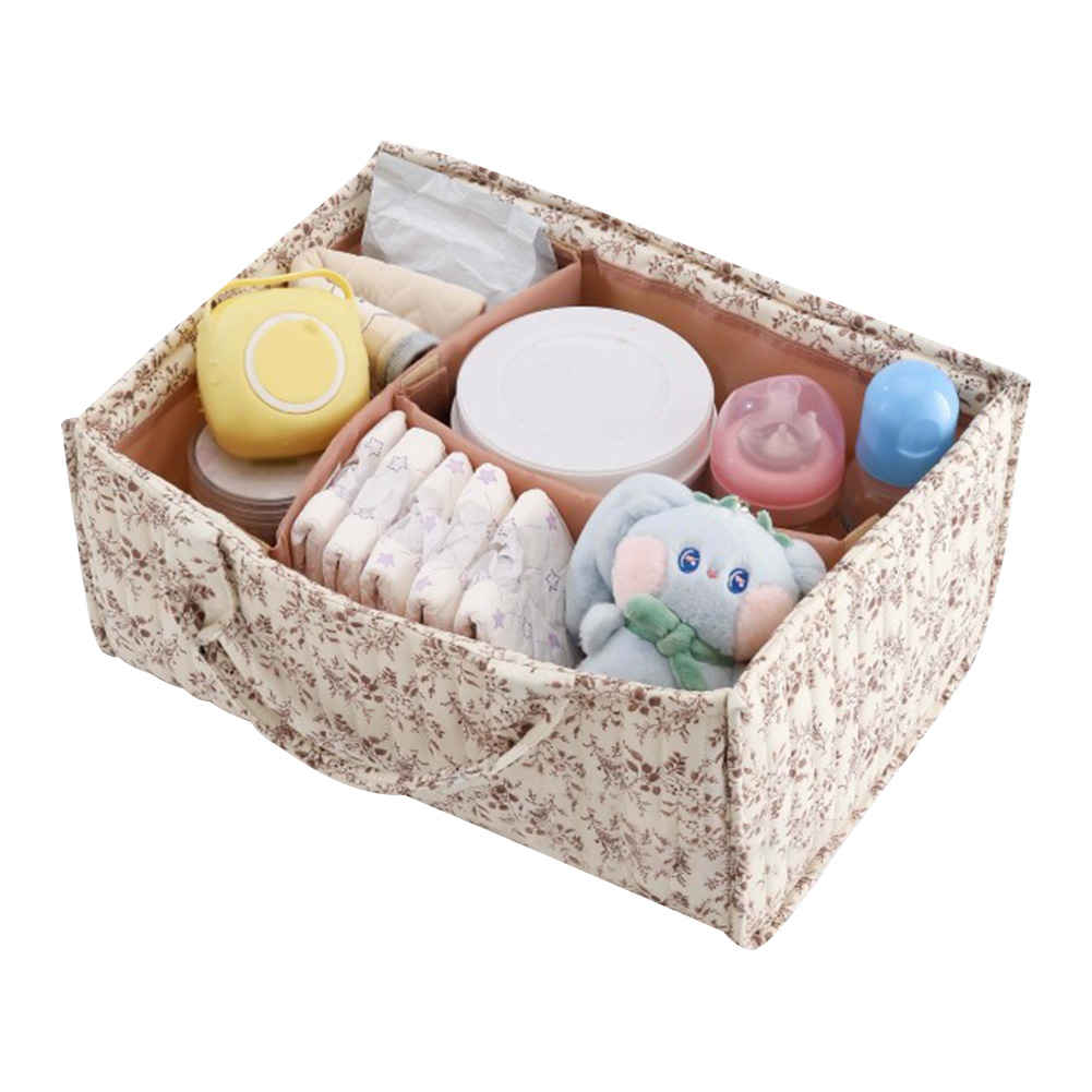 Floral Nursery Storage Basket  – обзор и цена Baby Nursery Shelves