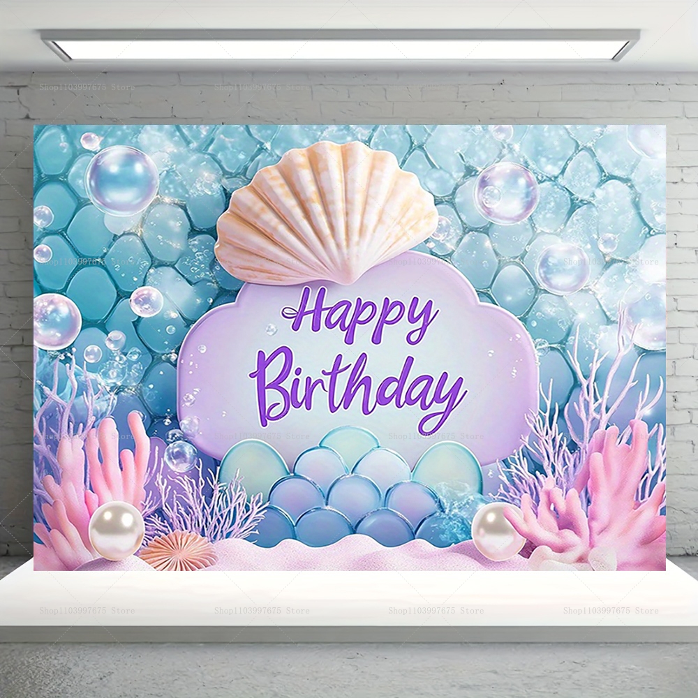 Mermaid Party Backdrops Childr – обзор и цена Baby Food Processor