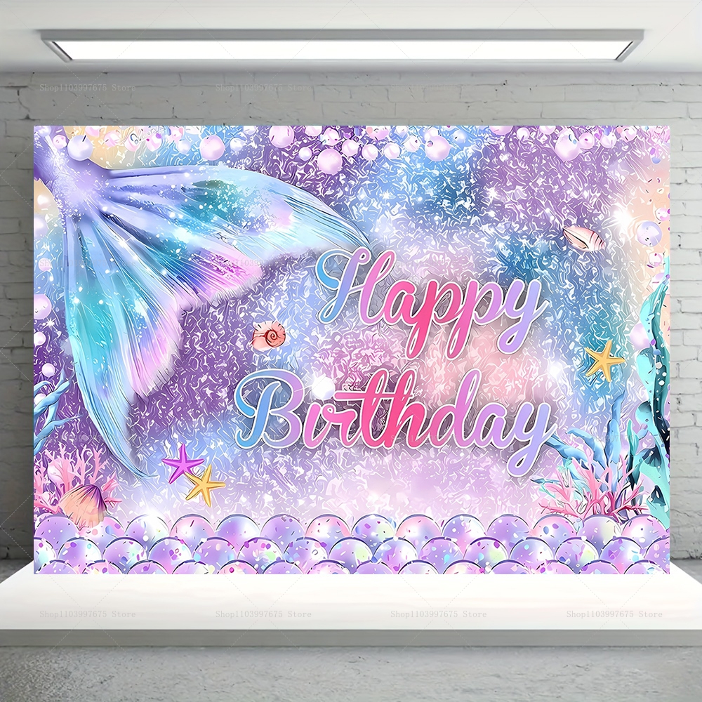 Mermaid Party Backdrops Childr – обзор и цена Baby Food Processor