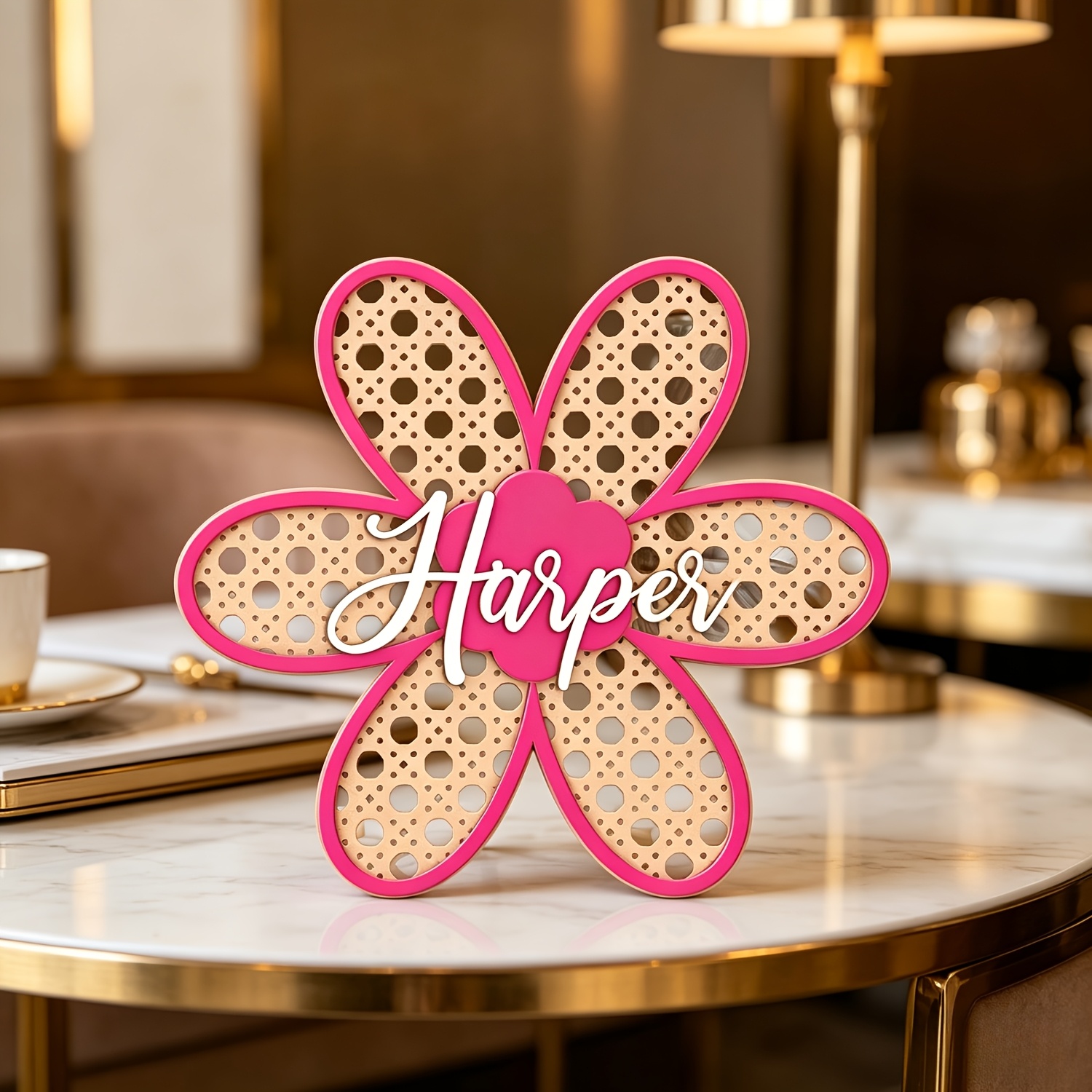Personalized Boho Rattan Flowe – обзор и цена Baby Nursery In