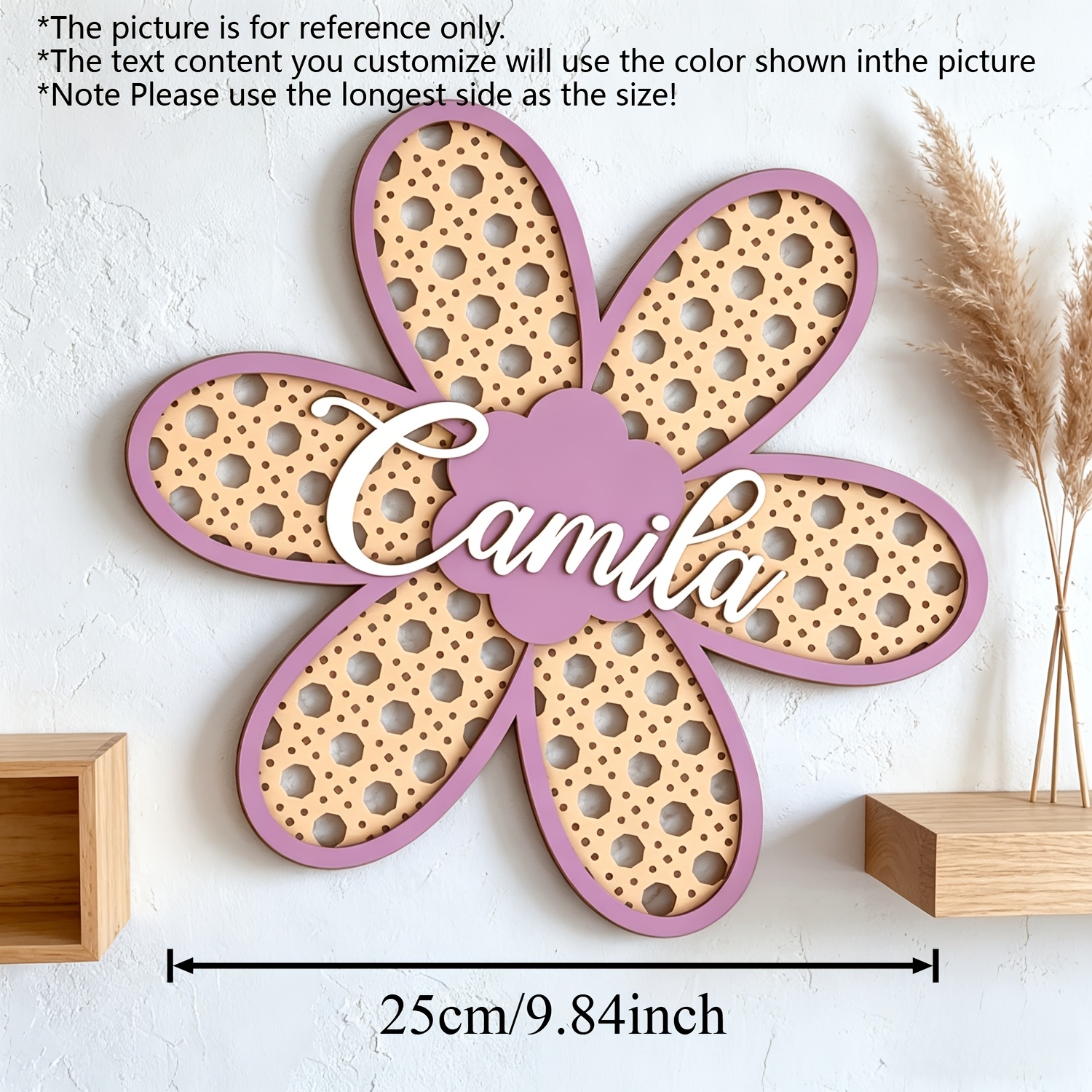 Personalized Boho Rattan Flowe – обзор и цена Baby Nursery In