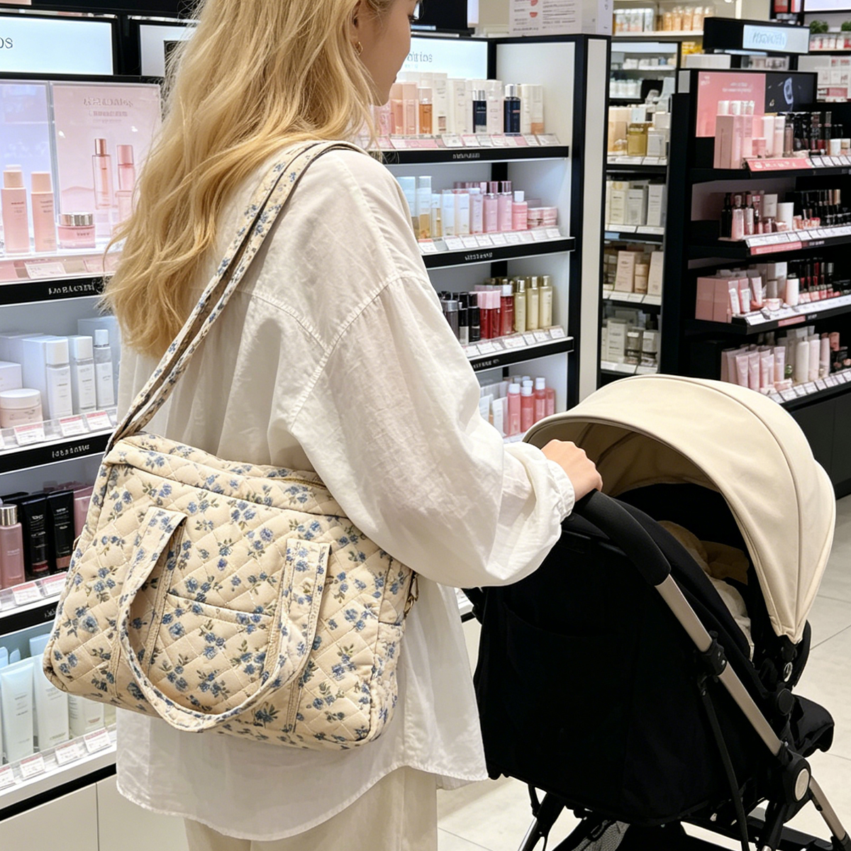 Happyflute Quilted Mummy Bag M – обзор и цена Baby Bag Nursery