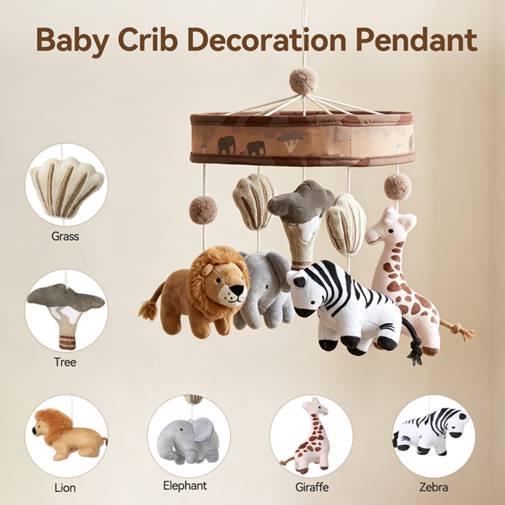 Baby Rattle Toys 0-12 Month Ne – обзор и цена Crib Mobile Musical