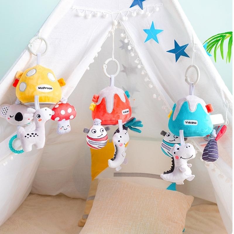 QX2D Plush Animal Crib Toy Pul – обзор и цена Crib Mobile Musical