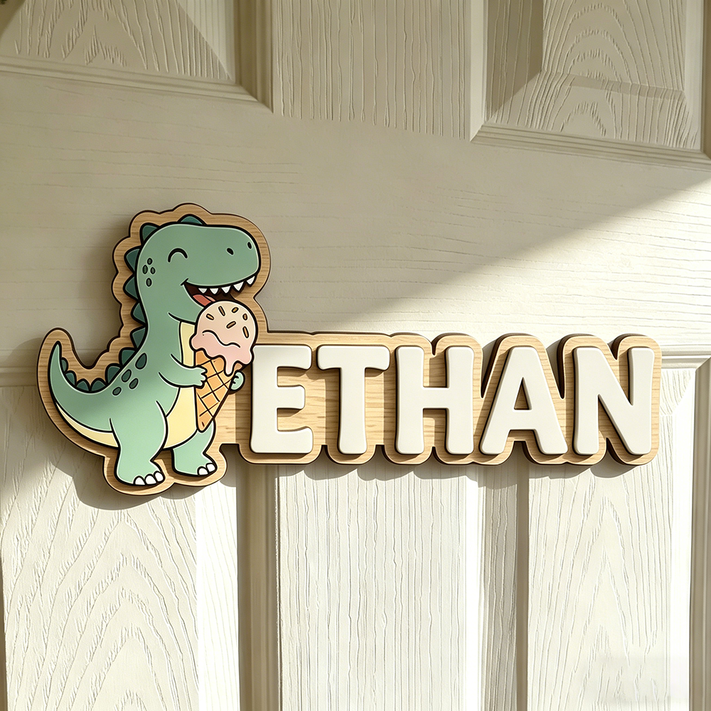 Whimsical Ice Cream Dinosaur C – обзор и цена Baby Nursery In