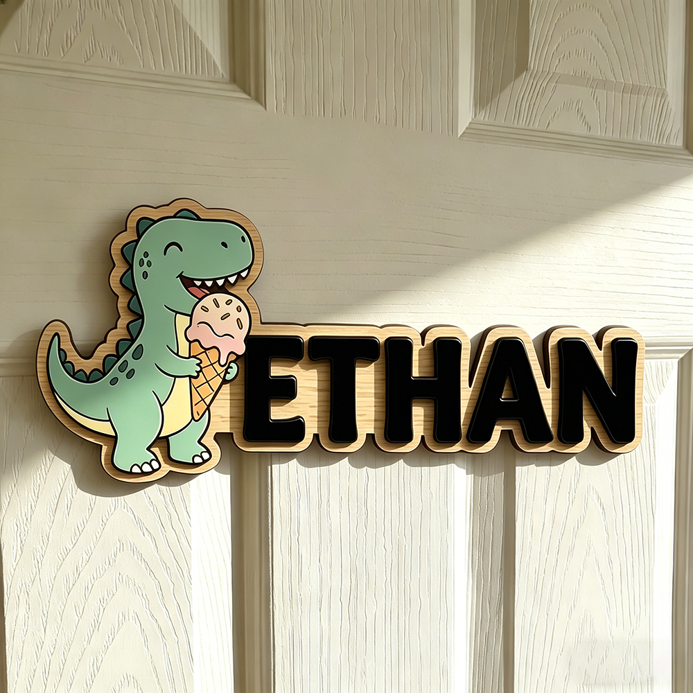 Whimsical Ice Cream Dinosaur C – обзор и цена Baby Nursery In