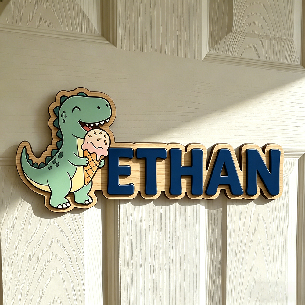 Whimsical Ice Cream Dinosaur C – обзор и цена Baby Nursery In