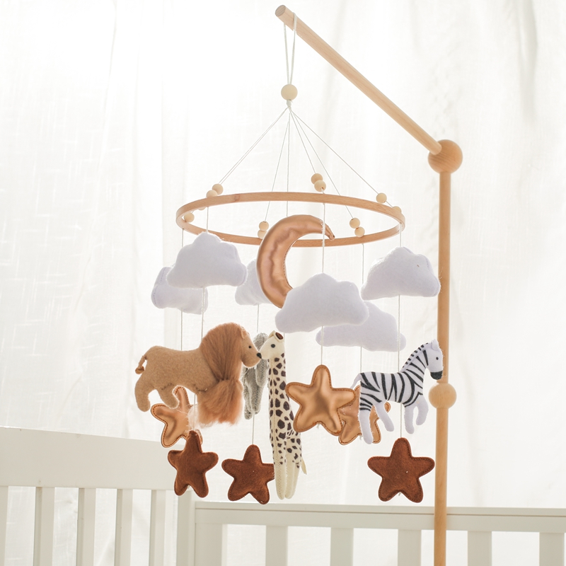 Crib Mobile Bed Bell Wooden Ba – обзор и цена Crib Mobile Musical