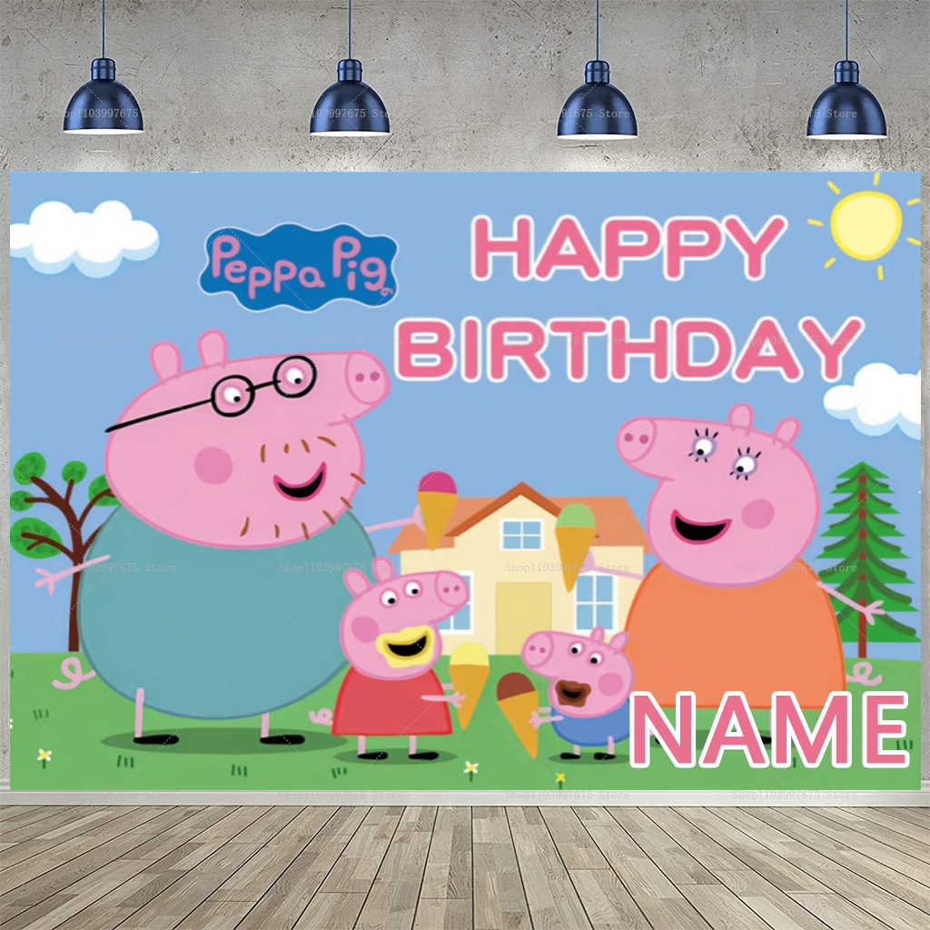 Custom Name Cartoon Peppa Pig  – обзор и цена Baby Food Processor