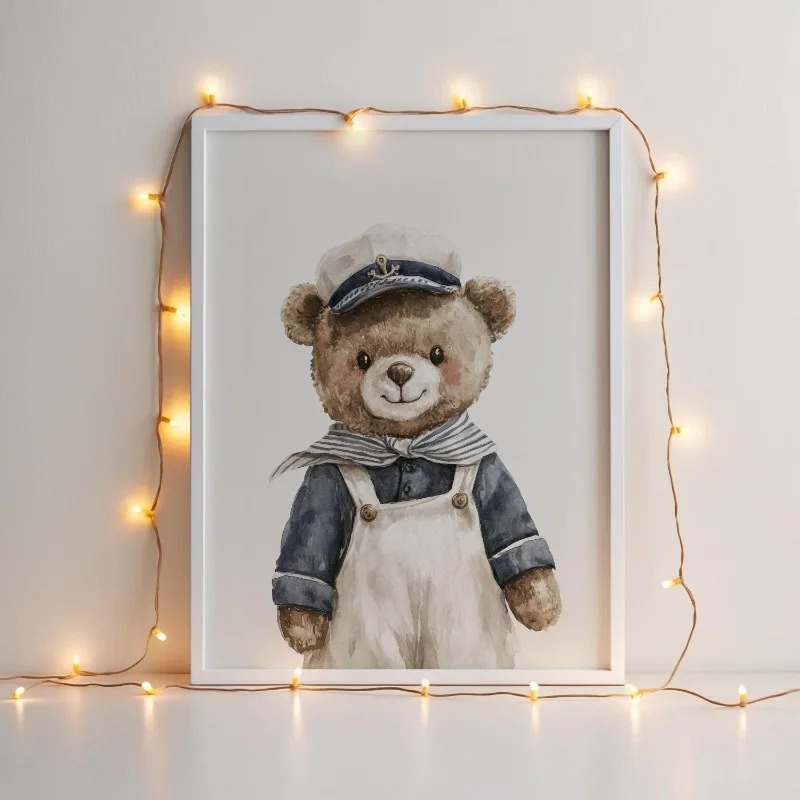 Neutral Nautical Nursery Art V – обзор и цена Baby Nursery Vintage Decor