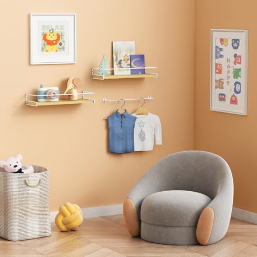 Floating Shelves for Wall with – обзор и цена Baby Nursery Shelves