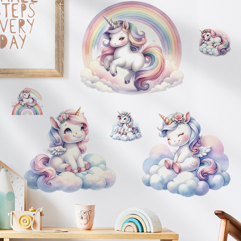 Unicorn Decorative Vinyl Child – обзор и цена Baby Nursery Ideas Girl