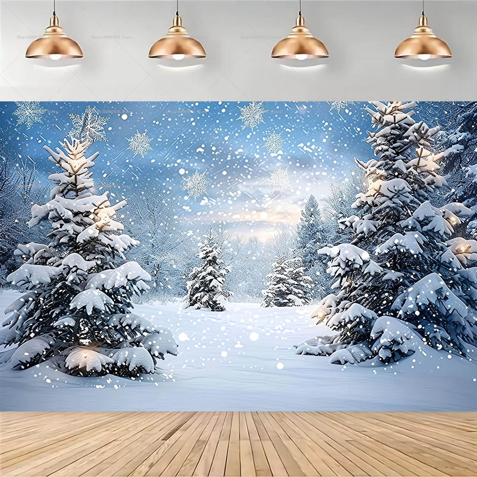 Snowy Forest Christmas Backdro – обзор и цена Baby Food Processor