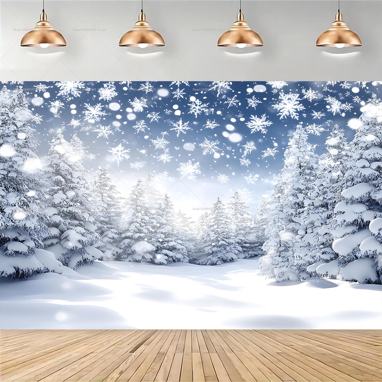 Snowy Forest Christmas Backdro – обзор и цена Baby Food Processor