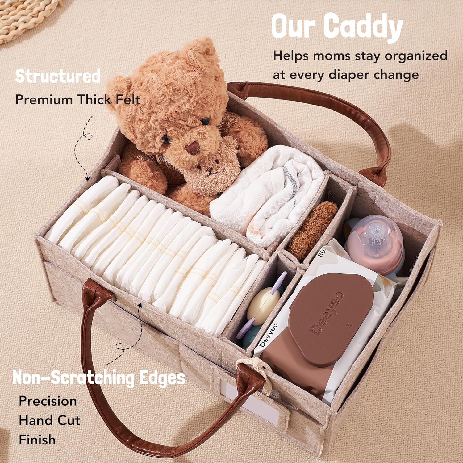 Baby Felt Storage Nursery Orga – обзор и цена Baby Bag Nursery