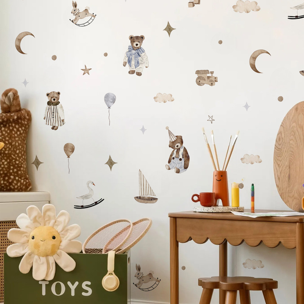 Boho Wall Stickers Vintage Cut – обзор и цена Baby Nursery Vintage Decor