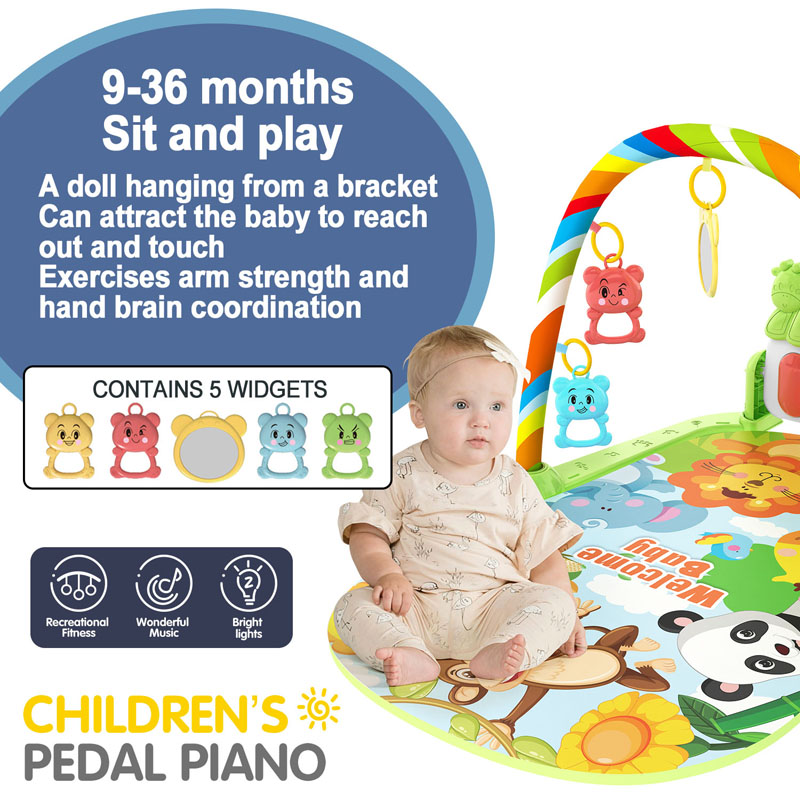 Baby Music Activity Gym Rug Pl – обзор и цена Baby Nursery Shelves