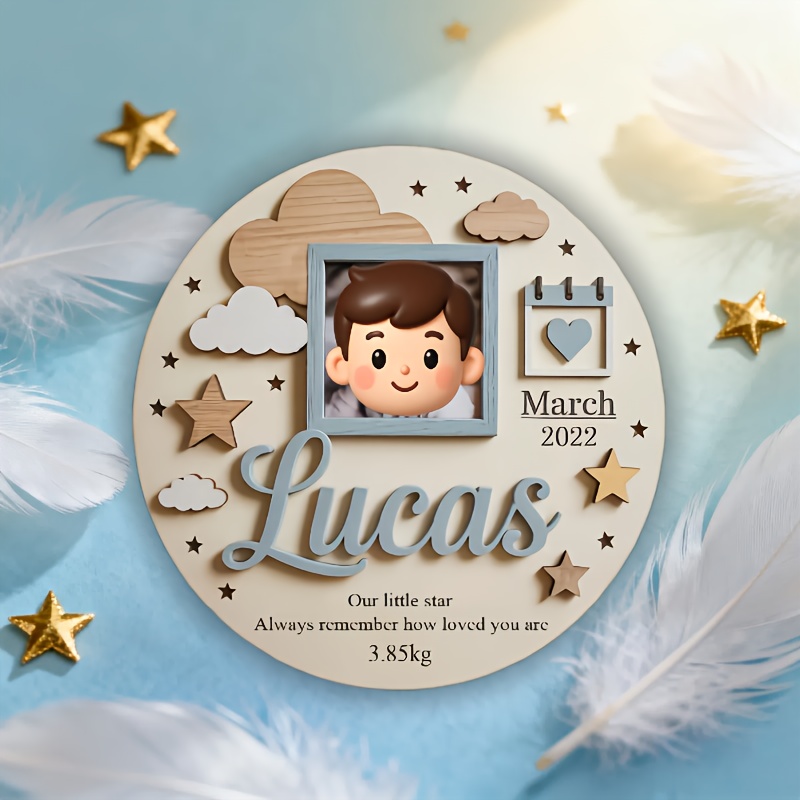 Personalized Baby Photo Frame, – обзор и цена Baby Nursery In