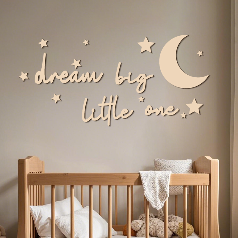 Dream Big Little One Wooden Si – обзор и цена Baby Nursery Modern