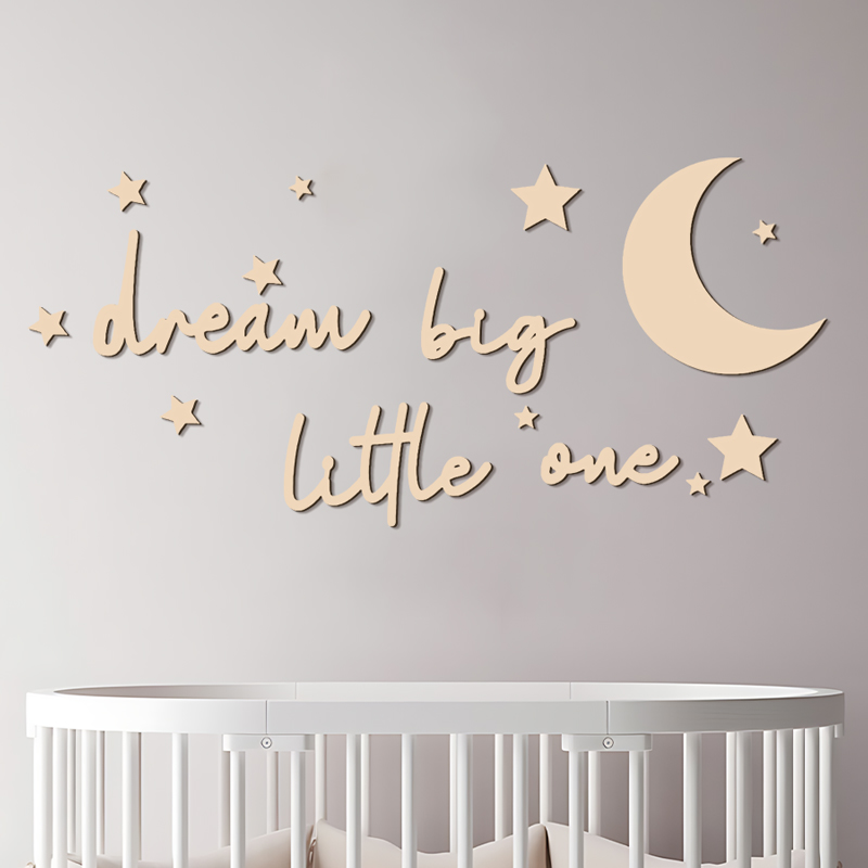 Dream Big Little One Wooden Si – обзор и цена Baby Nursery Modern