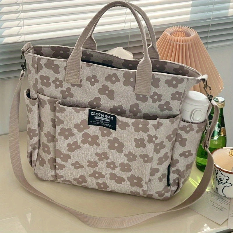 Retro Flower Mummy Bag Large C – обзор и цена Baby Bag Nursery