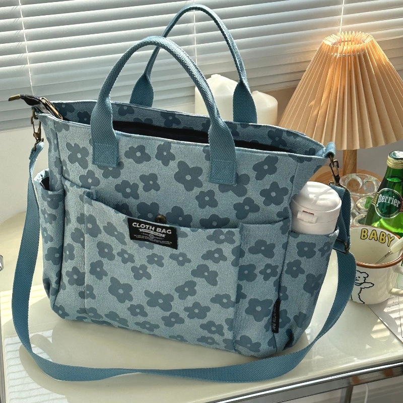 Retro Flower Mummy Bag Large C – обзор и цена Baby Bag Nursery