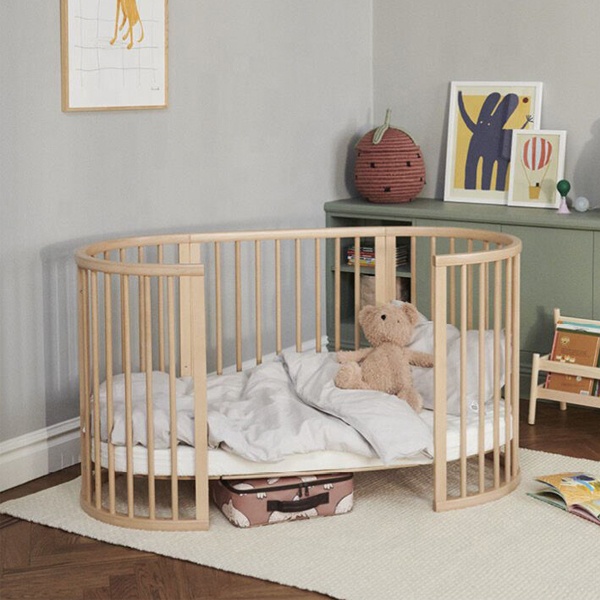 NZMAN FSC Approved Nursery Fur – обзор и цена Convertible Crib Set