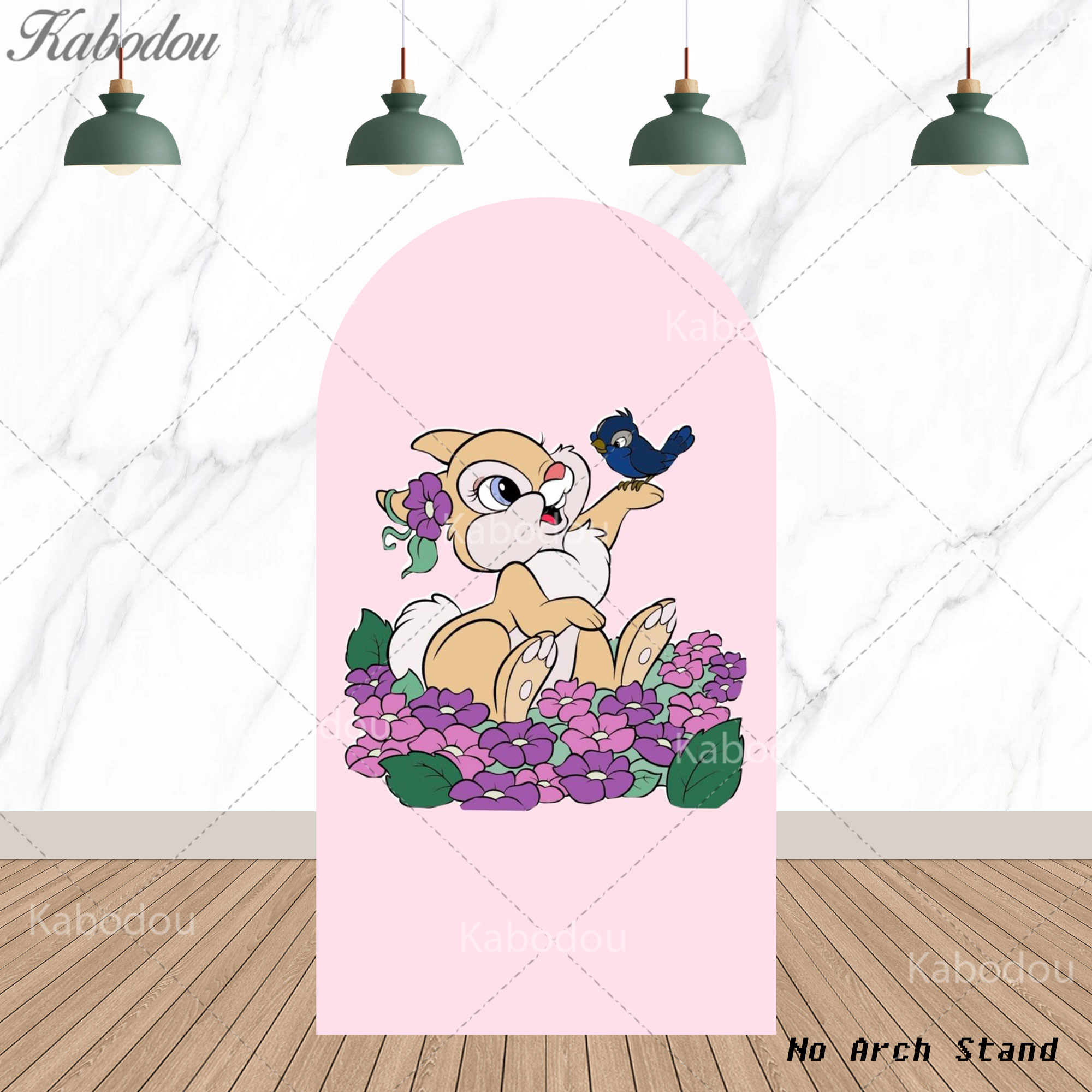 Arch Bambi Deer Background Cov – обзор и цена Baby Nursery Ideas Girl