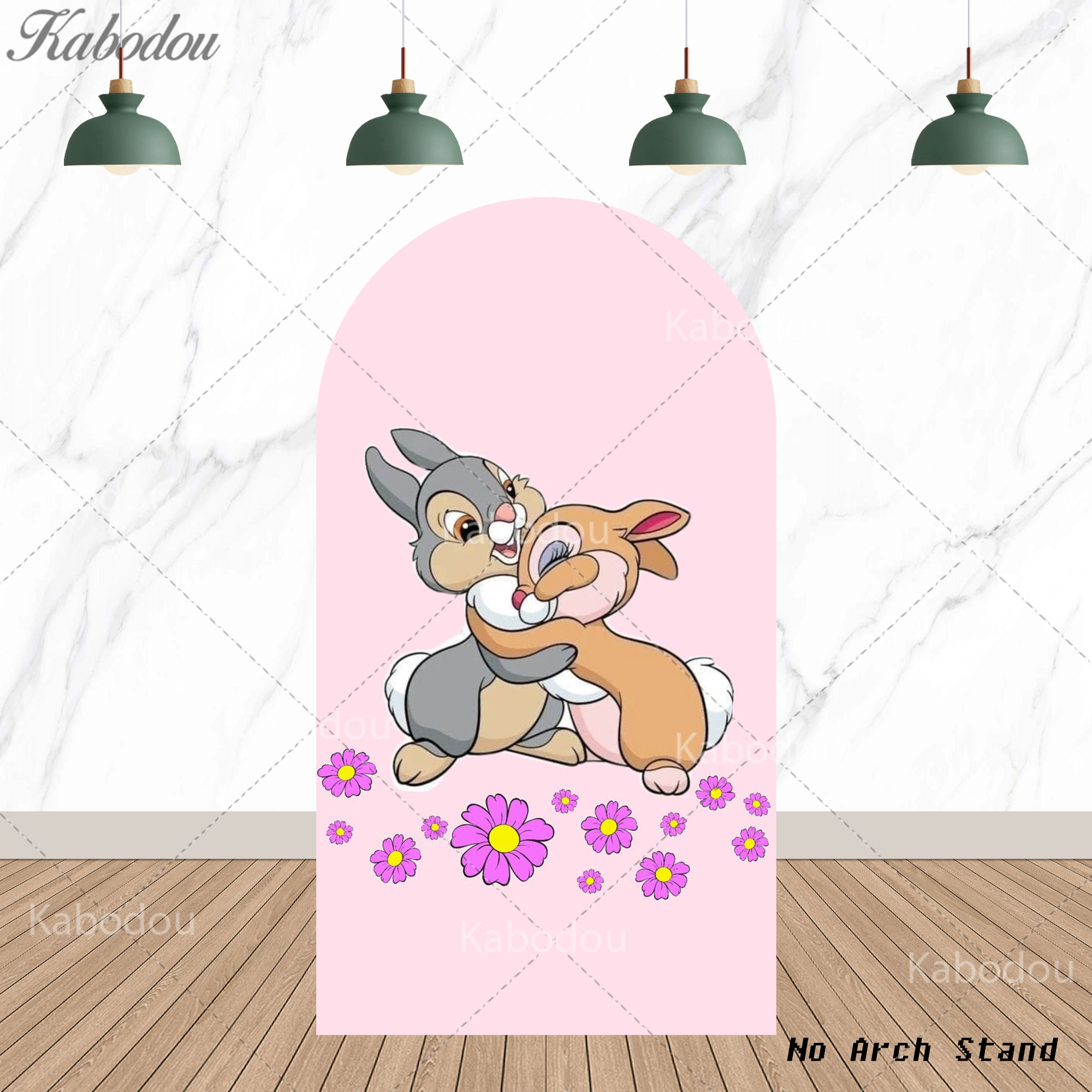 Arch Bambi Deer Background Cov – обзор и цена Baby Nursery Ideas Girl