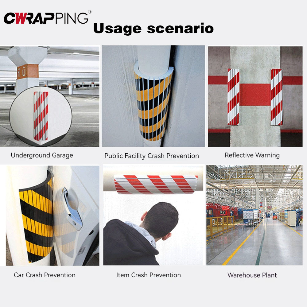 Car Foam Warning Signs Bumper  – обзор и цена Corner Guard Foam