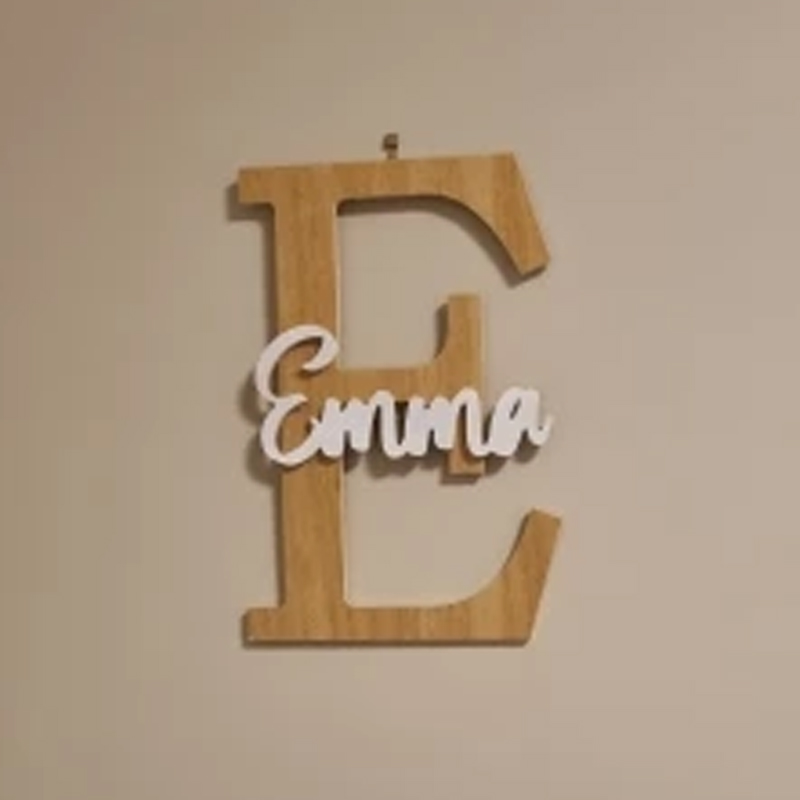 Custom Wooden Name Sign  Baby  – обзор и цена Baby Nursery Modern