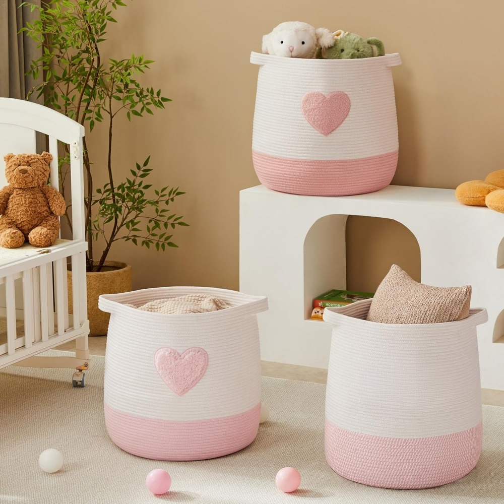 Pink Laundry Basket Hamper for – обзор и цена Baby Nursery Modern