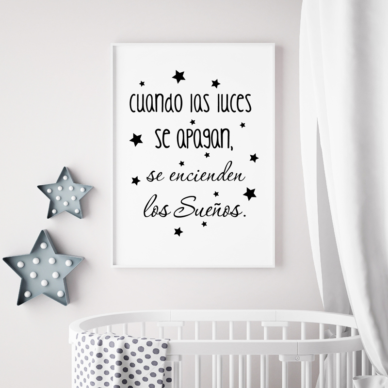 Spanish Kids Bedroom Art Decor – обзор и цена Baby Nursery In Spanish