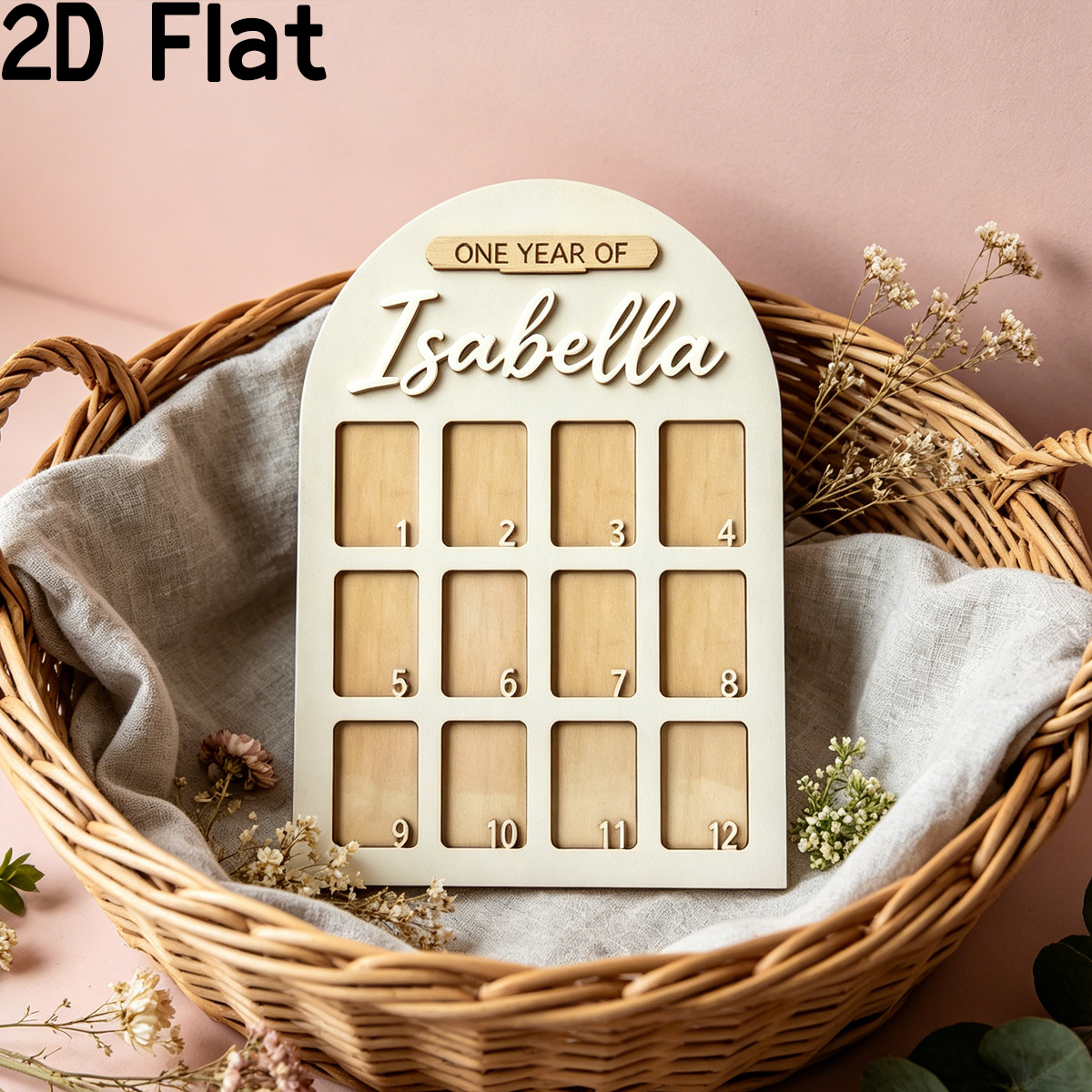 1Pc Custom Photo Record Board  – обзор и цена Baby Nursery In