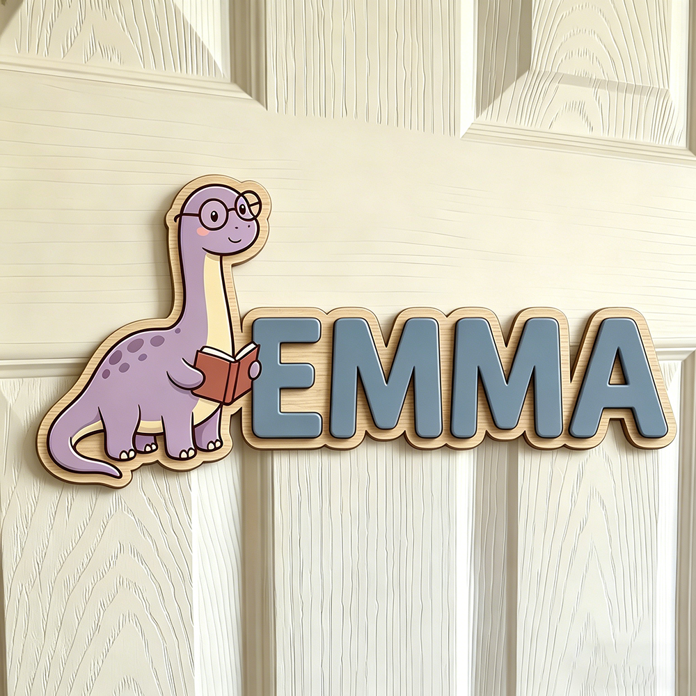 Whimsical Nerdy Dinosaur Custo – обзор и цена Baby Nursery In