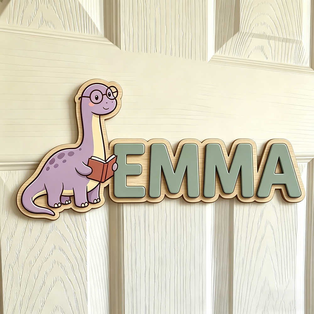 Whimsical Nerdy Dinosaur Custo – обзор и цена Baby Nursery In