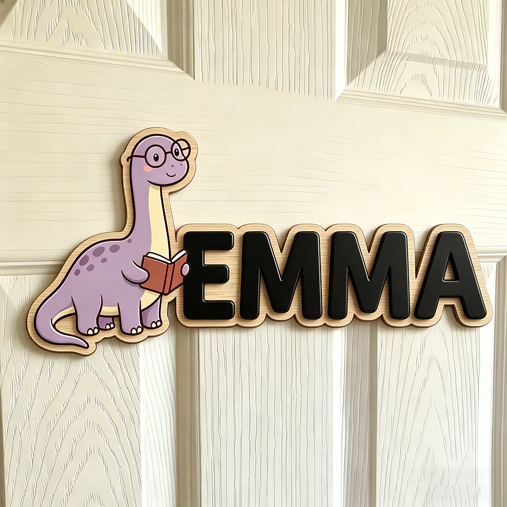 Whimsical Nerdy Dinosaur Custo – обзор и цена Baby Nursery In