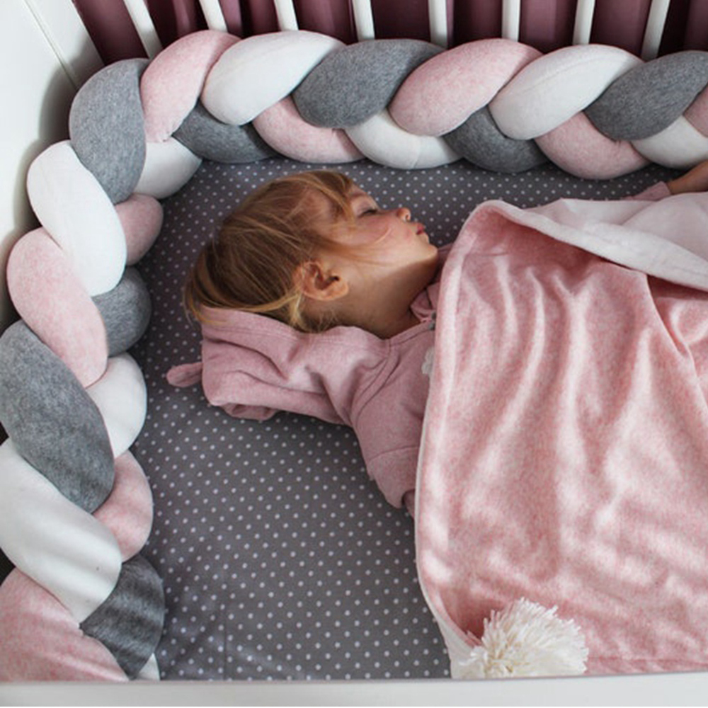 1M/2M/3M/4M Braid Baby Bed Bum – обзор и цена Baby Nursery Items