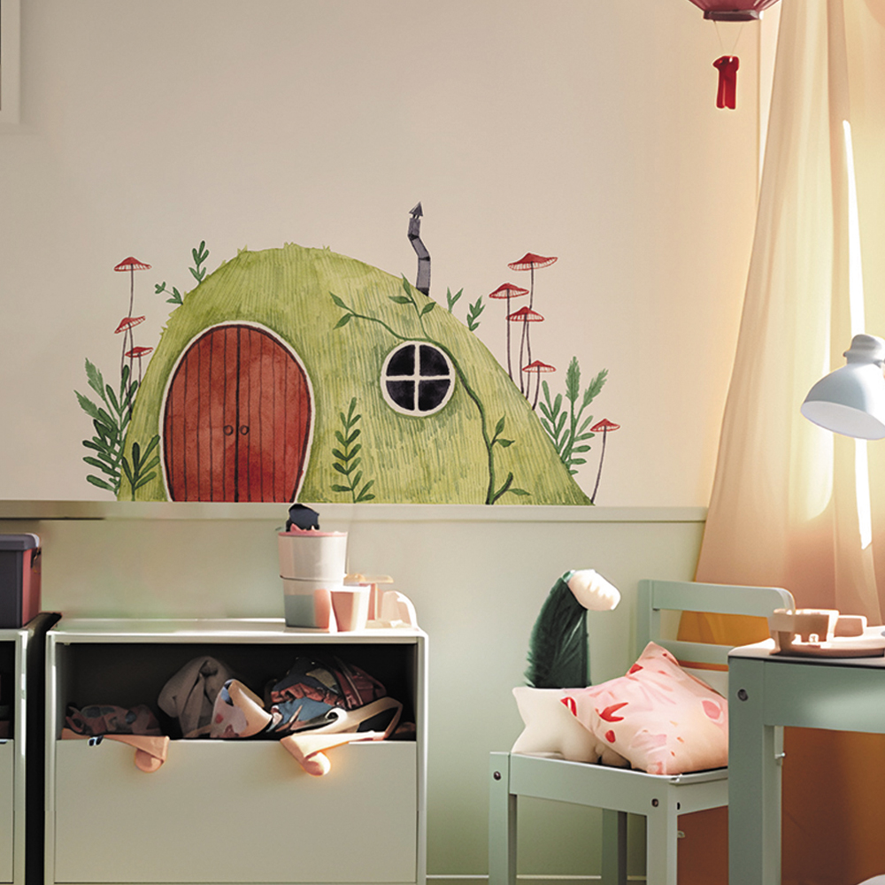 Boho Fabric Mushroom House  An – обзор и цена Baby Nursery Vintage Decor