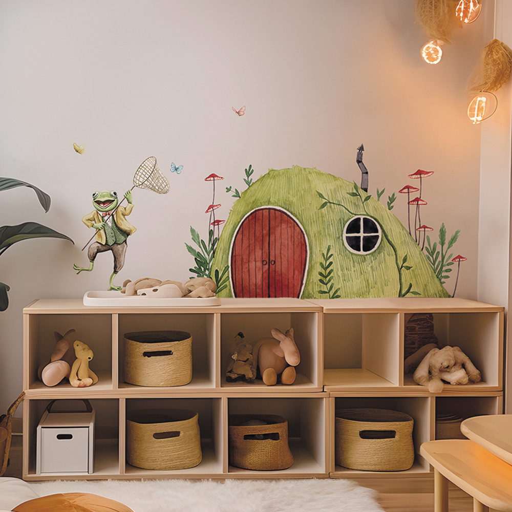 Boho Fabric Mushroom House  An – обзор и цена Baby Nursery Vintage Decor