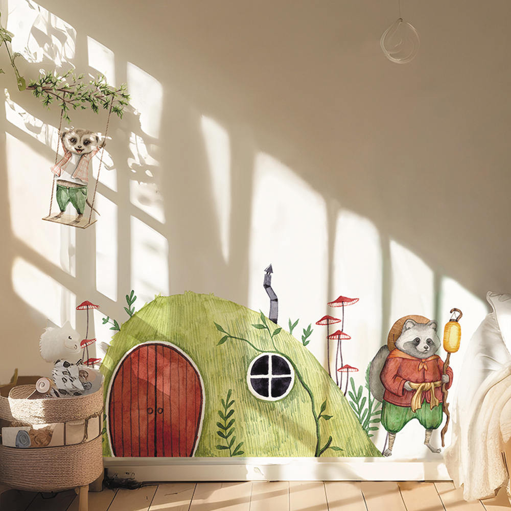 Boho Fabric Mushroom House  An – обзор и цена Baby Nursery Vintage Decor